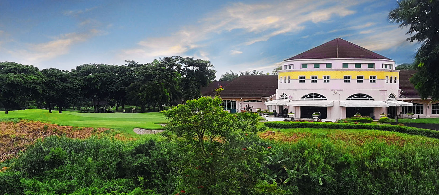 Golf course landscape